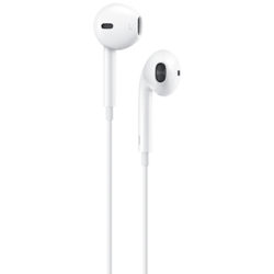 Apple Earpods with Remote and Mic, Lightning Connector, White